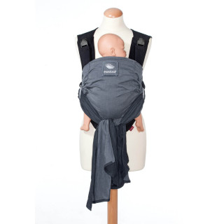 Слинг-рюкзак manduca DUO со съемным поясом grey (серый)